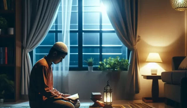 Sen yolunda kaim olurken, namaza dururken de, O seni elbette görüyor